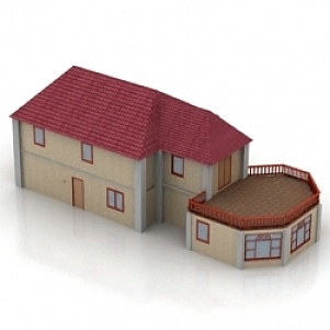 House Country 3D Model