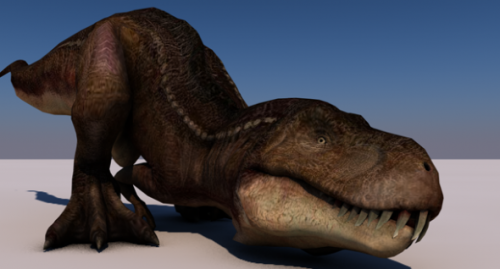 T-rex Dinosaur 3d Model