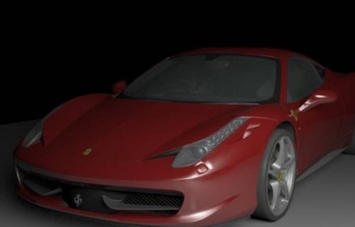 Ferrari 458 Italia Free 3d Model
