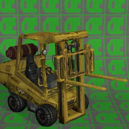 Forklift 3d Model Free