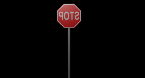 Stop Sign Free 3d Model