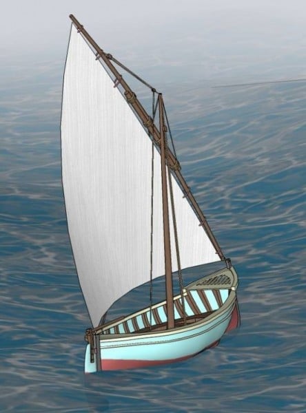 Almejera Boat 3d Model Free