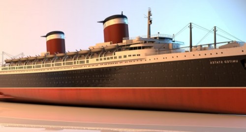 Ss United States Cruise 3d Model Free