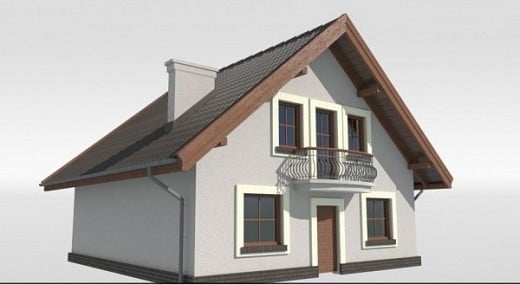 Cyprys House Free 3d Model