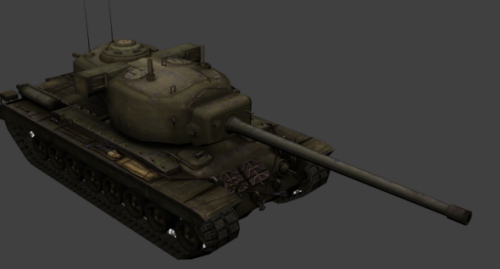T29 Tank 3d Model Free