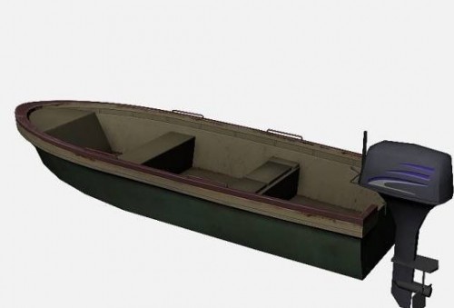 Boat Free 3d Model