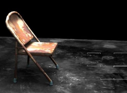 Old Chair Free 3d Model