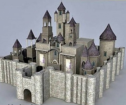 Castle Free 3d Model
