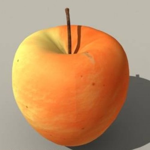 Fruit Apple Free 3d Model