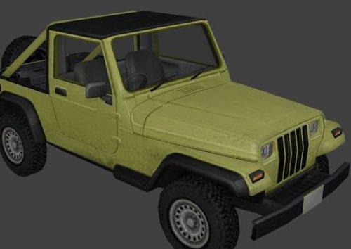 Jeep Free 3d Model Car