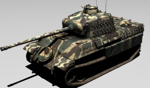 Tiger 1 Tank Free 3d Model