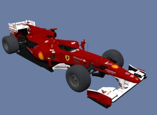 Ferrari F1 Free 3d Model