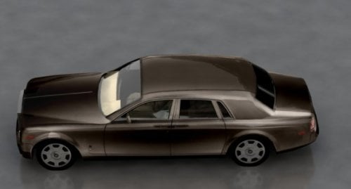 Phantom Car 3d Model