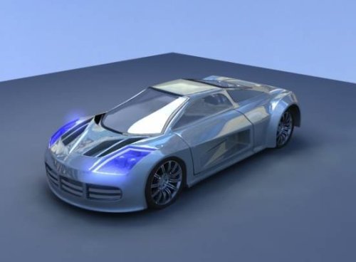 Concept Car Panthius Free 3d Model