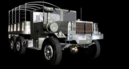 Military Truck 3d Model Free
