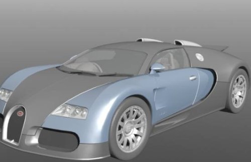 Bugatti Veyron Car 3d Model