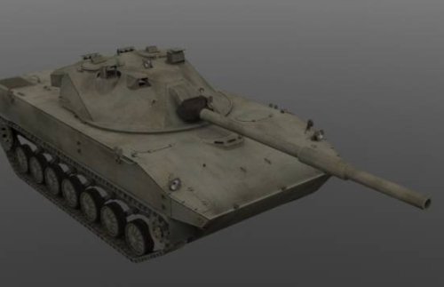 Sprut-sd Tank 3d Model