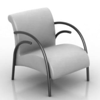Living Room Armchair 3d Max Model Free