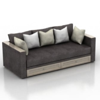 Modern Style Luxury Sofa 3d Max Model Free