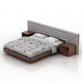 Säng 3d-modell