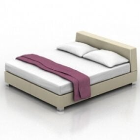 Model tempat tidur 3d
