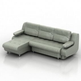 Modelo 3d do sofá