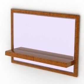 Miroir rectangulaire modèle 3D