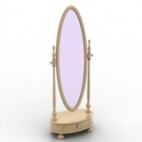 Modello 3d dello specchio Elipse