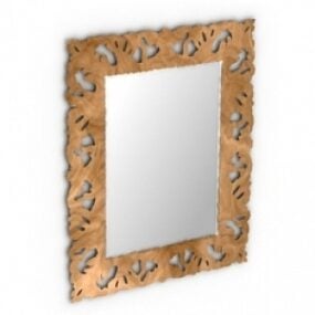 Mirror Decoration Frame 3d model