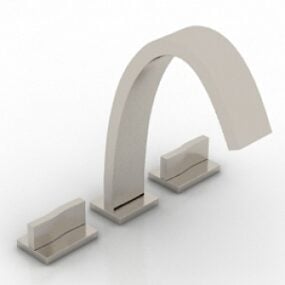 Robinet de minimalisme modèle 3D