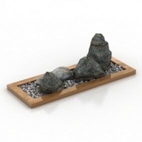 石头3d模型