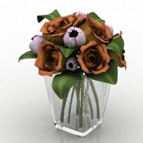花瓶の3Dモデル