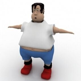 Fat Man 3d-modell