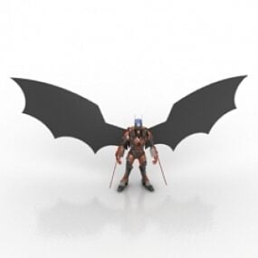 3д модель игрушки Бэтмена