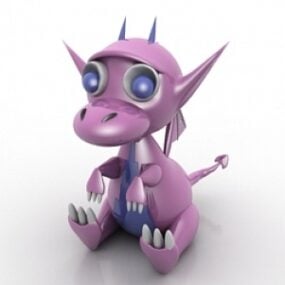 Іграшковий дракон 3d модель