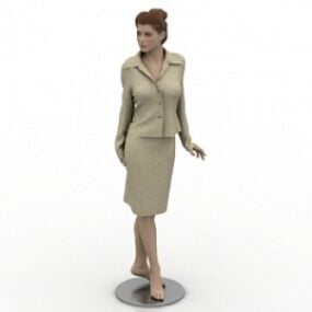 Жіночий манекен 3d модель