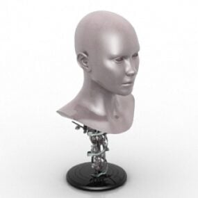 Model Manekin Kepala 3d