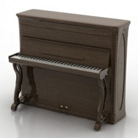 Piano electrico modelo 3d