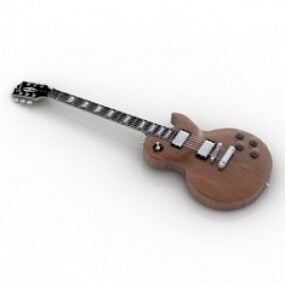3д модель инструмента Гитара