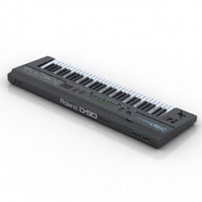 Synthesizer 3d-modell