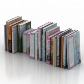 Boeken 3D-model