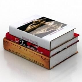 Fat Books 3d-modell