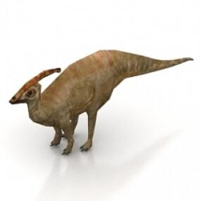 Modelo 3d de dinossauro
