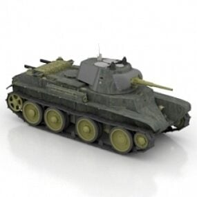 Tanque modelo 3d