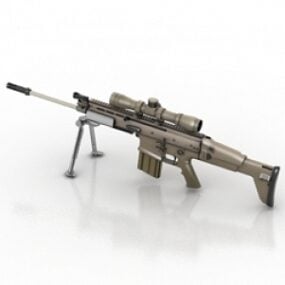 3D model zbraně