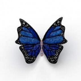 Modello 3d della farfalla