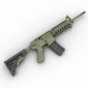 Gun M4 3d malli