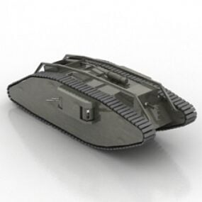 Panzer 3D-Modell