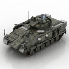 Tanque modelo 3d