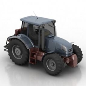 Traktor 3d-modell